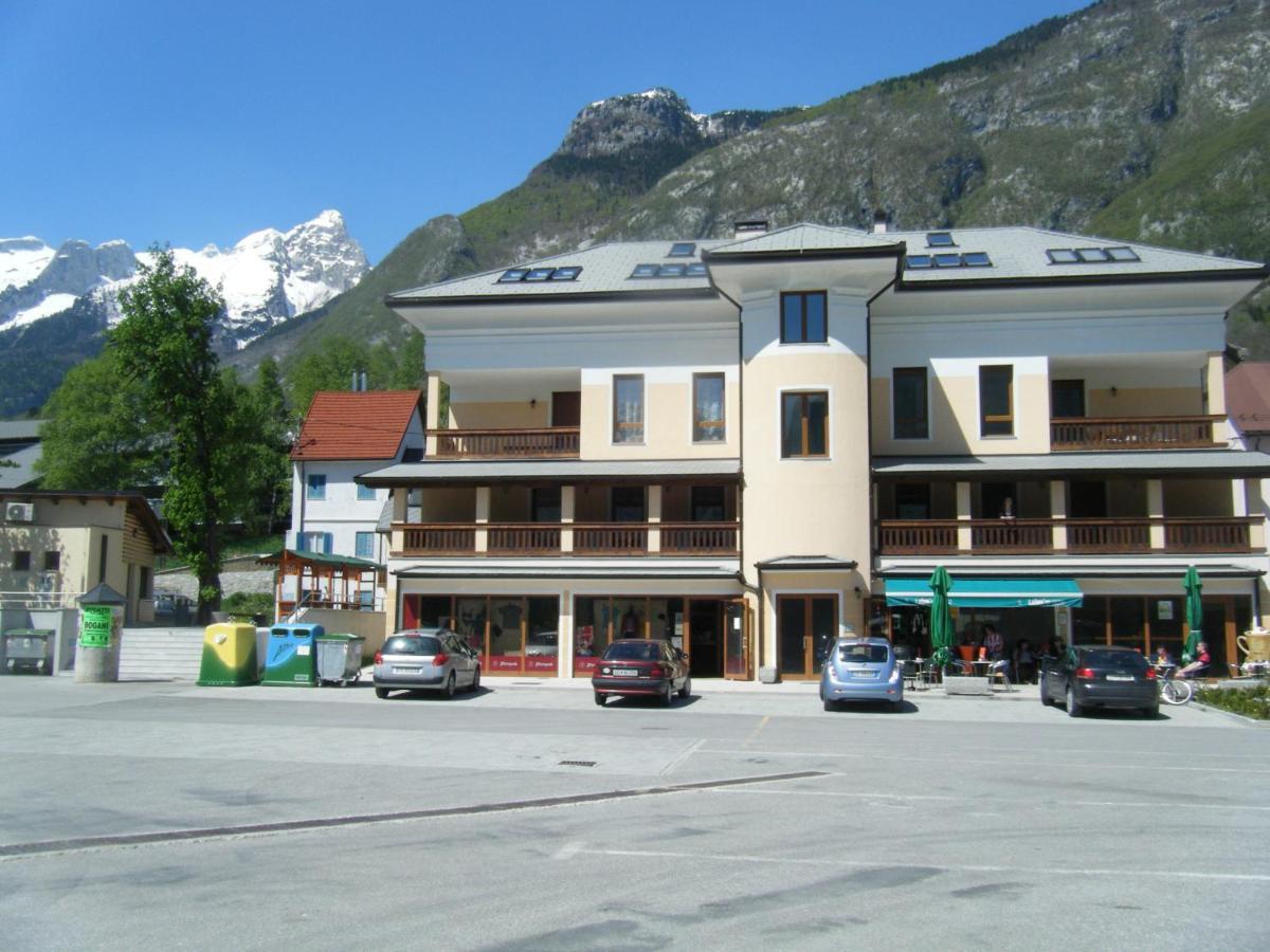 Vila Bovec Sunrise Apartment With Balcony Exterior photo